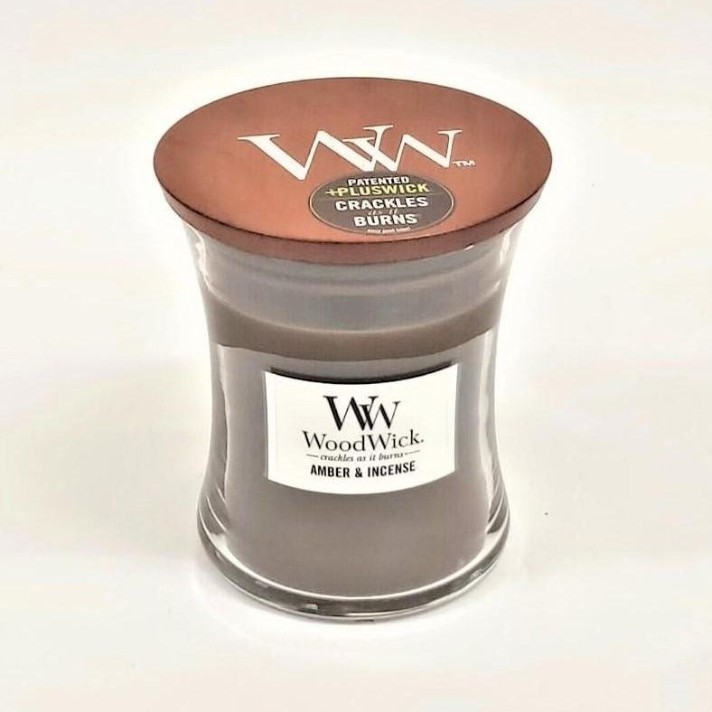 WOODWICK CANDLE - AMBER & INCENSE