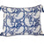 Lumbar cushion - Paisley Blue
