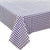 TABLE CLOTH - Gingham check Blue