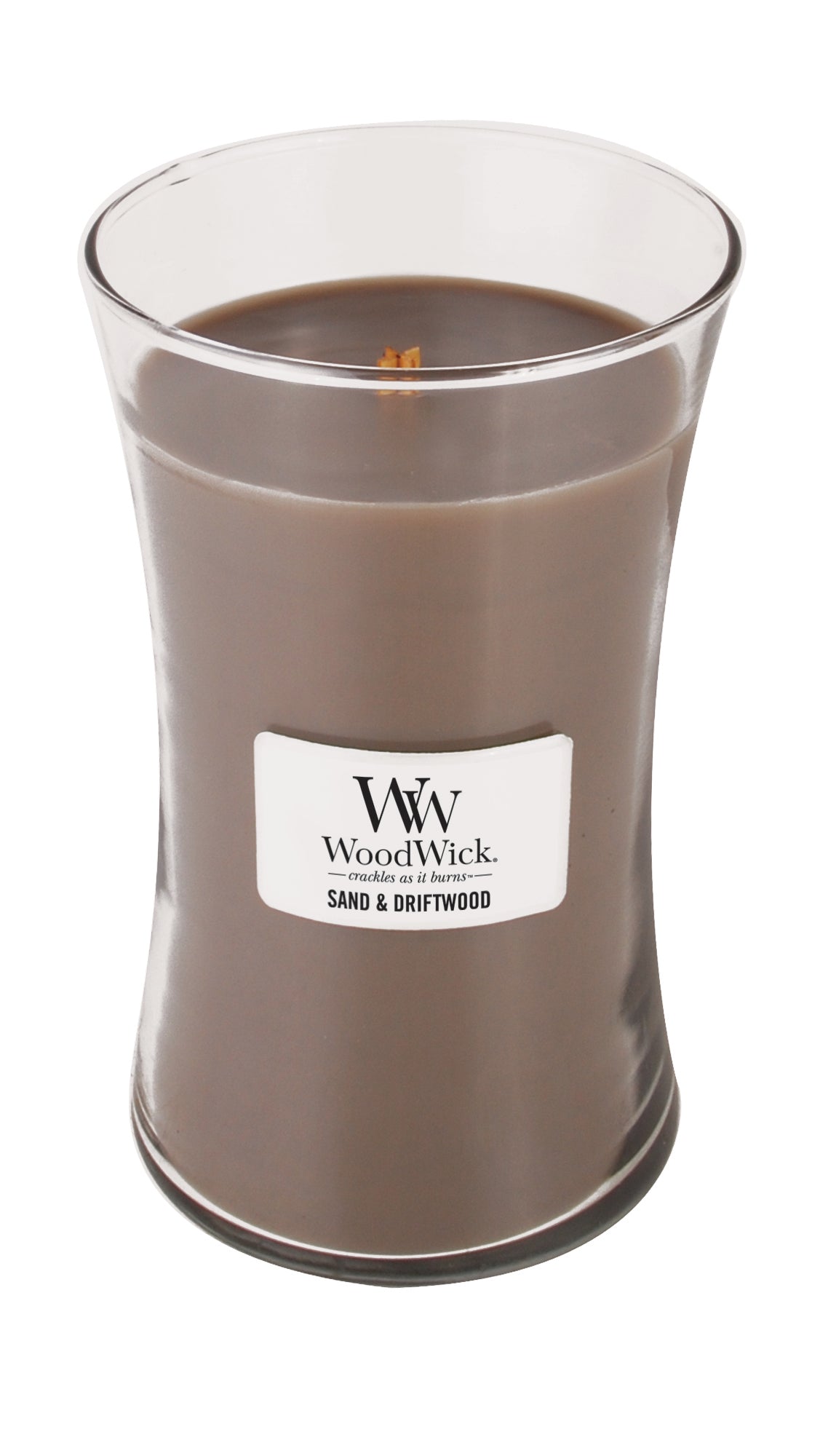 WOODWICK CANDLE - SAND AND DRIFTWOOD